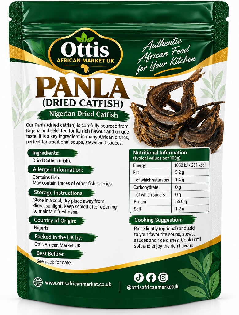 Ottis African Market UK Dried Panla Fish (Eja Kika) | Nigerian Dried Fish