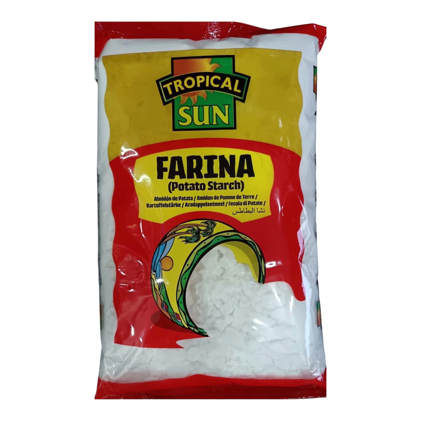 Tropical Sun Farina (Potato Starch) 5kg | Premium Potato Starch Flour | Ideal for Baking, Thickening & Cooking