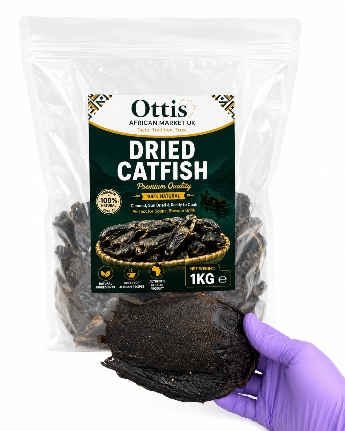 Premium Dried Catfish – UK Delivery