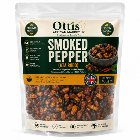 Premium Smoked Red Pepper | Authentic Nigerian Dried Pepper | Rich Smoky Flavour