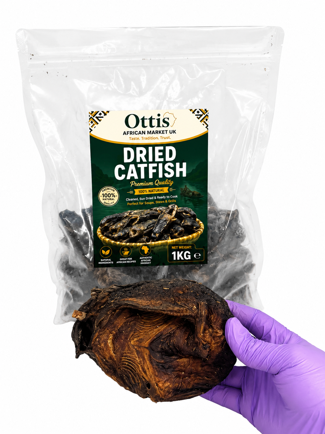 Premium Dried Catfish – UK Delivery
