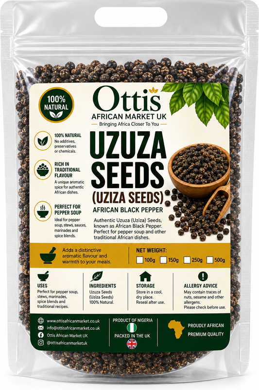 Uzuza Seeds (Uziza Seeds) – African Black Pepper | Nigerian Pepper Soup Spice