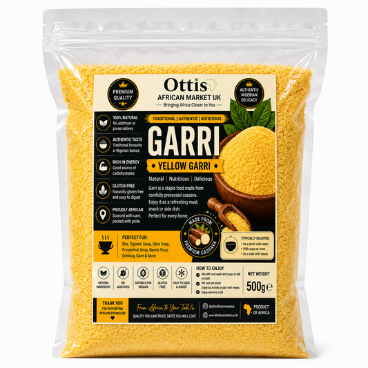 Ottis Yellow Garri Nigerian Cassava Granules African Food