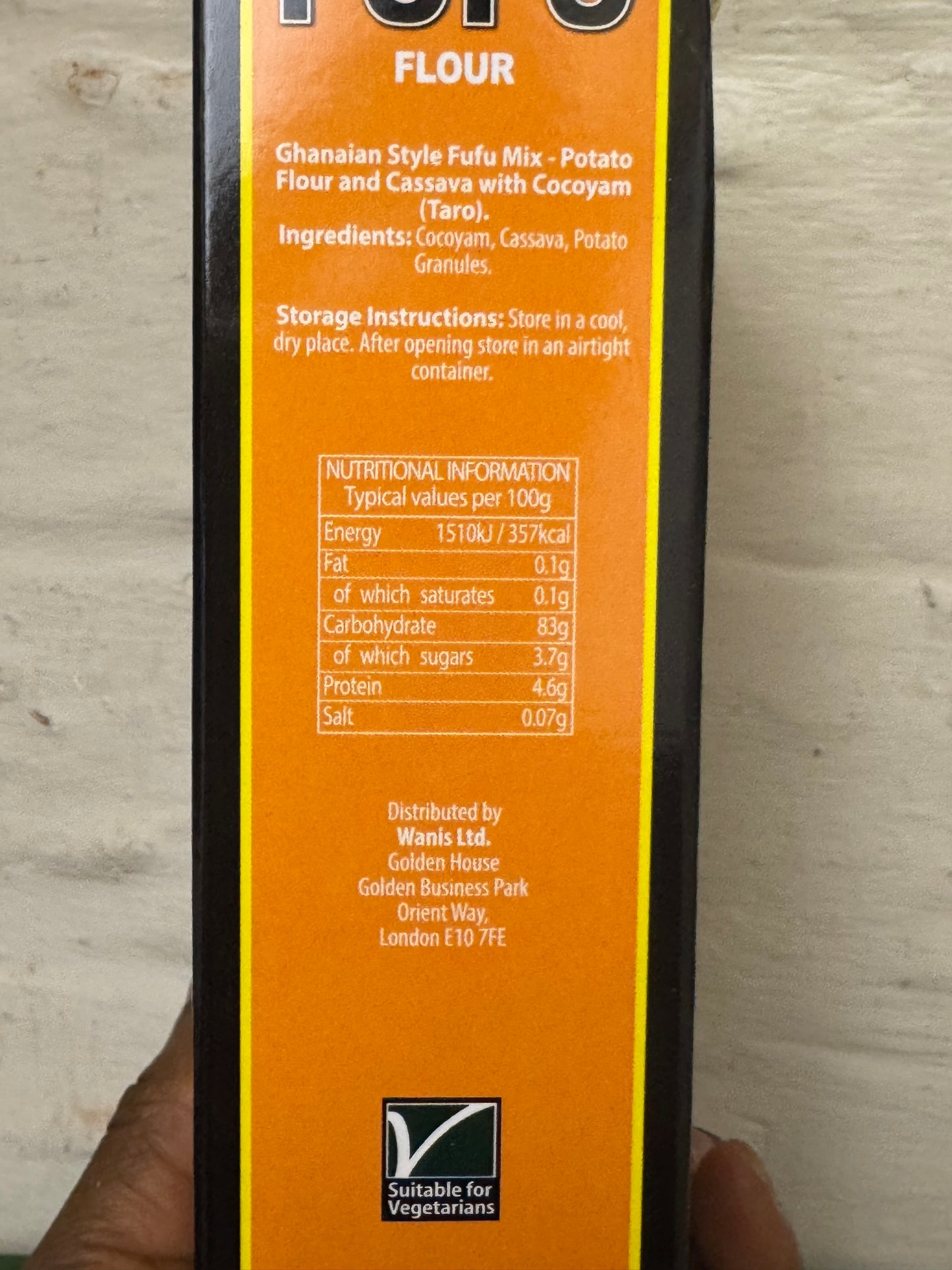 Cocoyam Fufu Flour 680g | Premium Cocoyam Flour | Smooth Traditional African Swallow | Easy to Prepare