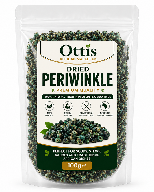 Dehydrated Periwinkle (Nkoro) | Premium Quality | Cleaned & Ready to Cook 100g