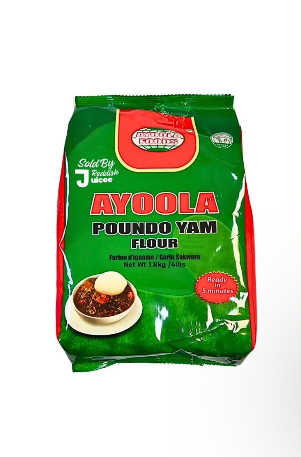 Ayoola Poundo Yam Flour 4.5kg – Premium Instant Yam Flour for Smooth Swallow