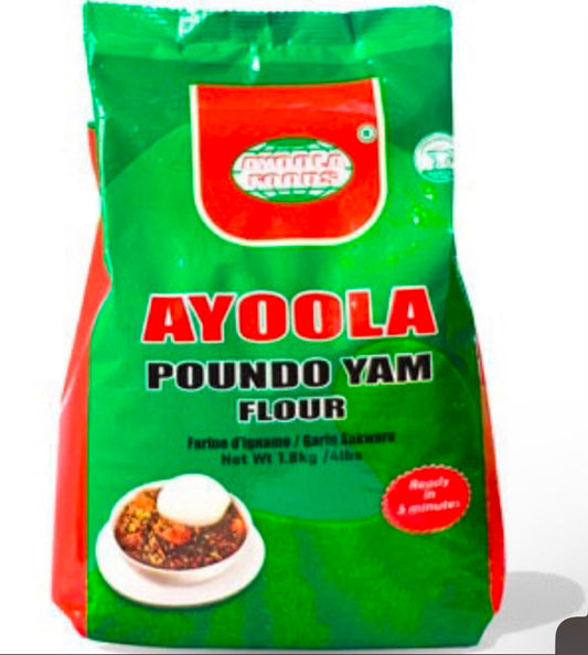 Ayoola Poundo Yam Flour 4.5kg – Premium Instant Yam Flour for Smooth Swallow