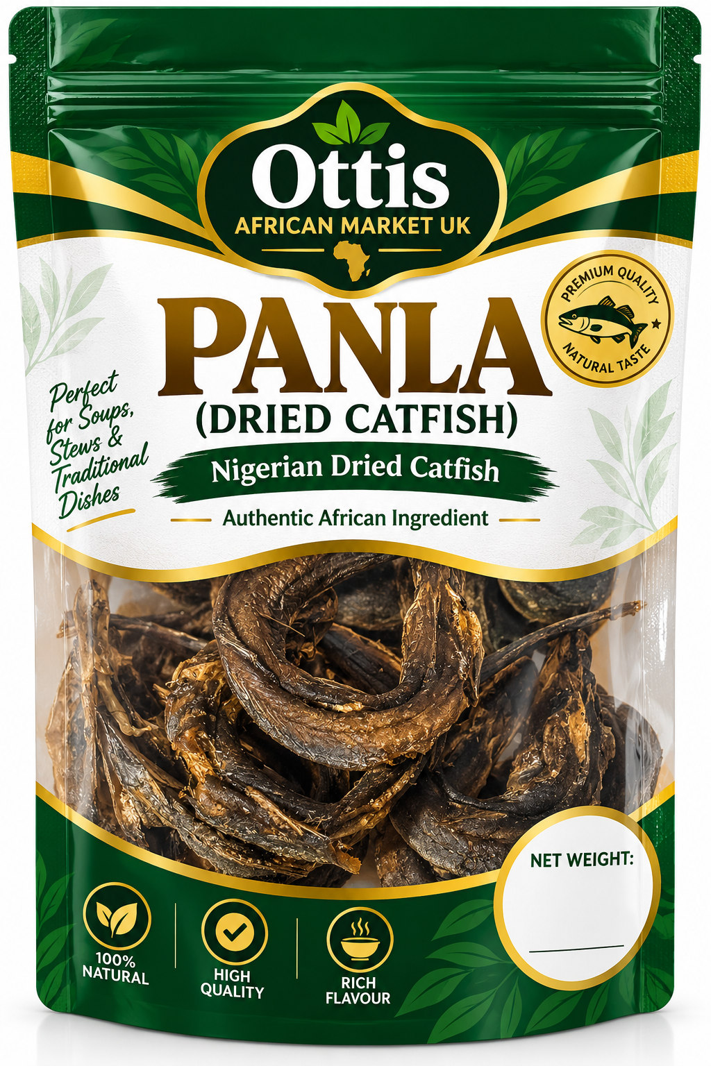 Ottis African Market UK Dried Panla Fish (Eja Kika)  | Nigerian Dried Fish