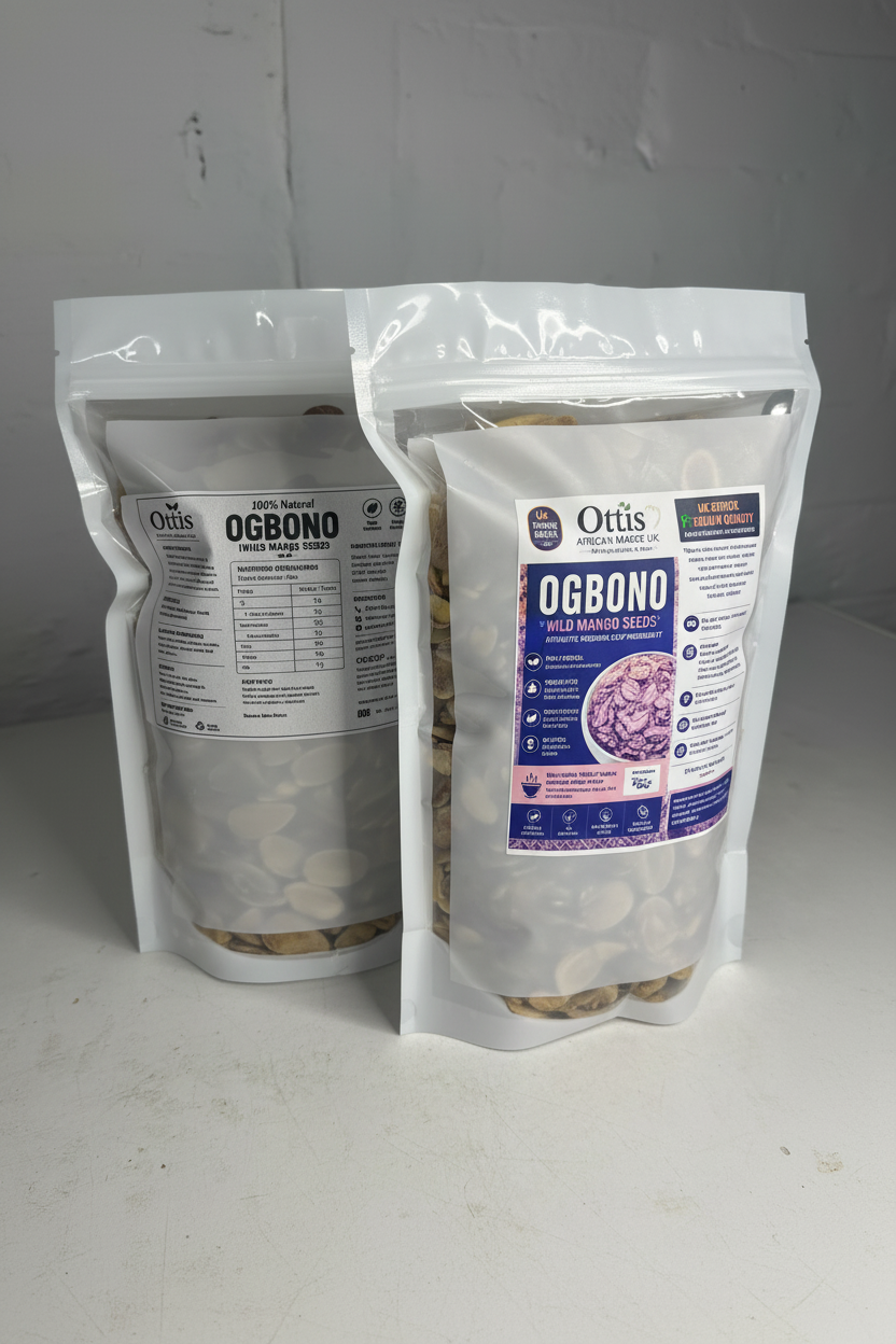Premium Adu Ogbono Seeds – Extra Draw Nigerian Ogbono | Strongest Viscosity | UK Delivery