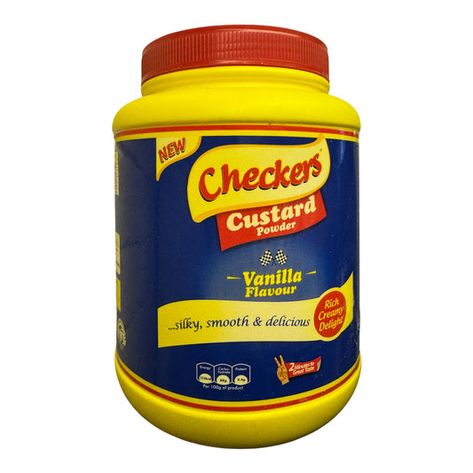 Checkers Vanilla Custard Powder 2kg | Smooth & Creamy Custard | Product of Nigeria