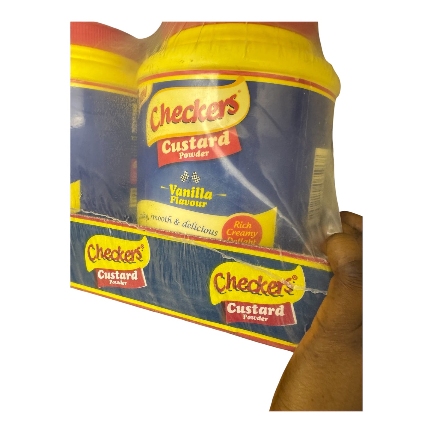 Checkers Vanilla Custard Powder 2kg | Smooth & Creamy Custard | Product of Nigeria