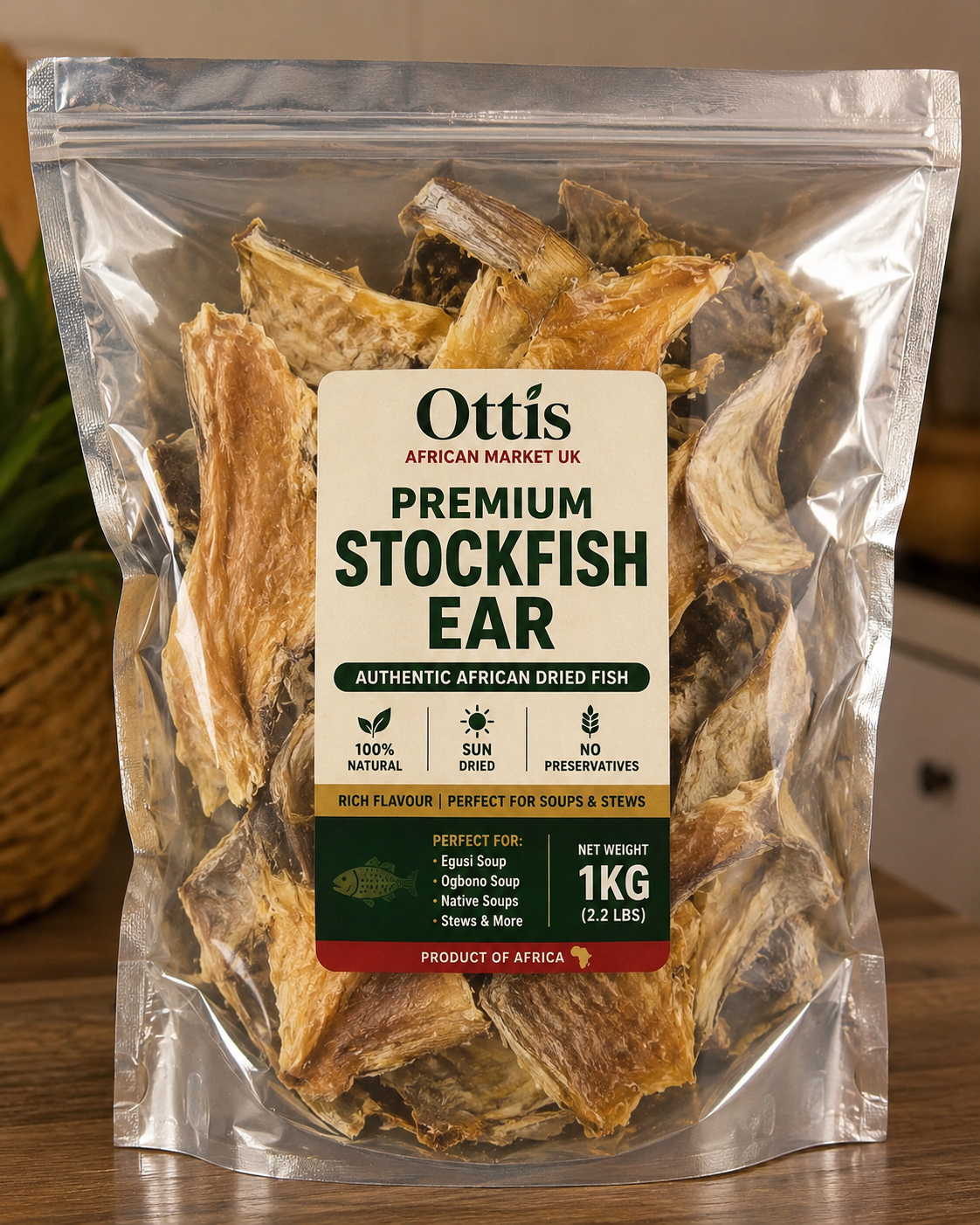 Premium Stockfish Ear – Authentic African Dried Fish