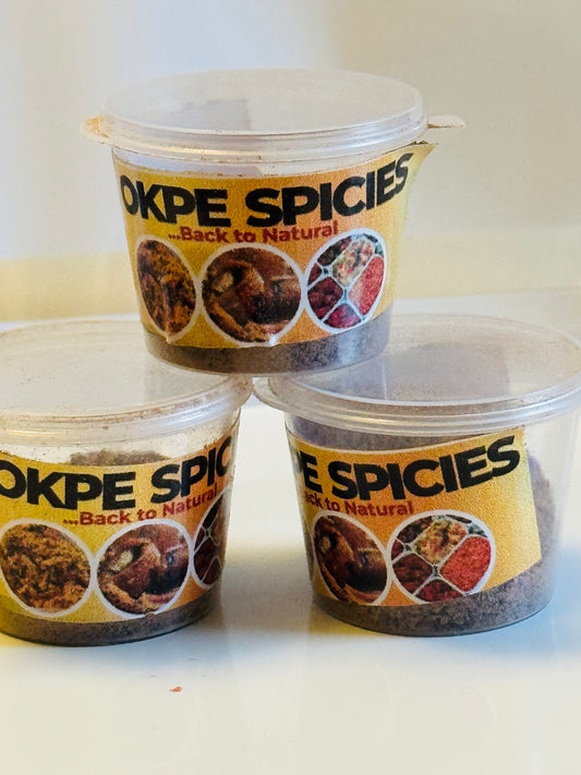 Authentic Ogiri Okpei (Okpehe) Traditional Soup Spice-10g x 3, Dried and blended ogiri.