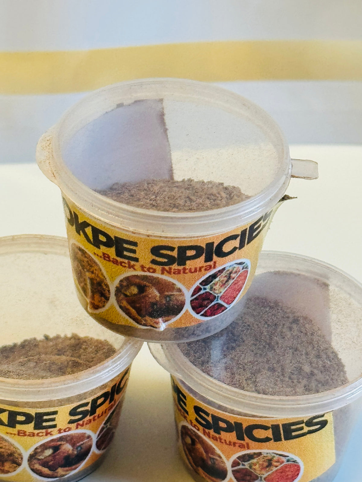 Authentic Ogiri Okpei (Okpehe) Traditional Soup Spice-10g x 3, Dried and blended ogiri.