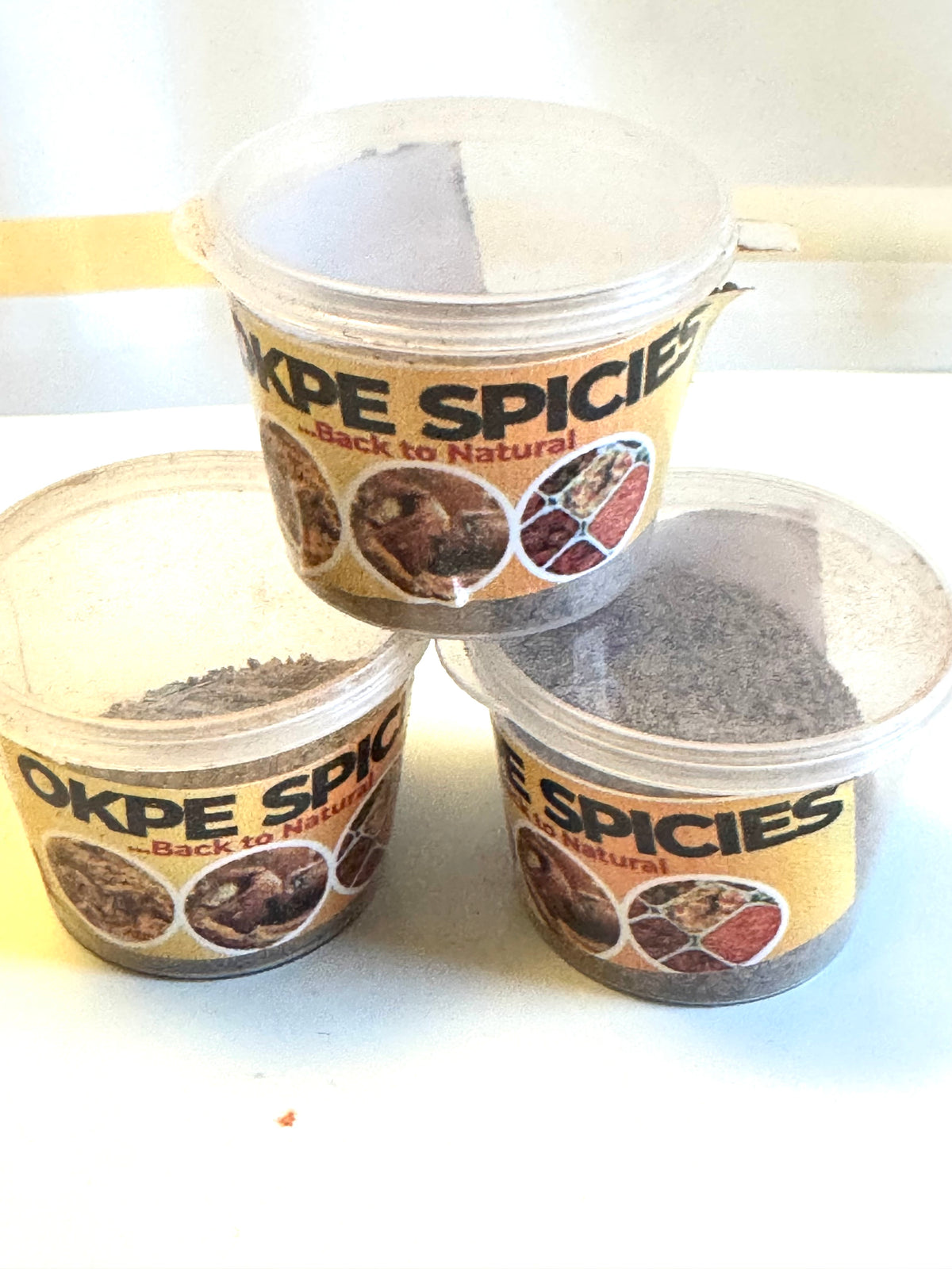 Authentic Ogiri Okpei (Okpehe) Traditional Soup Spice-10g x 3, Dried and blended ogiri.
