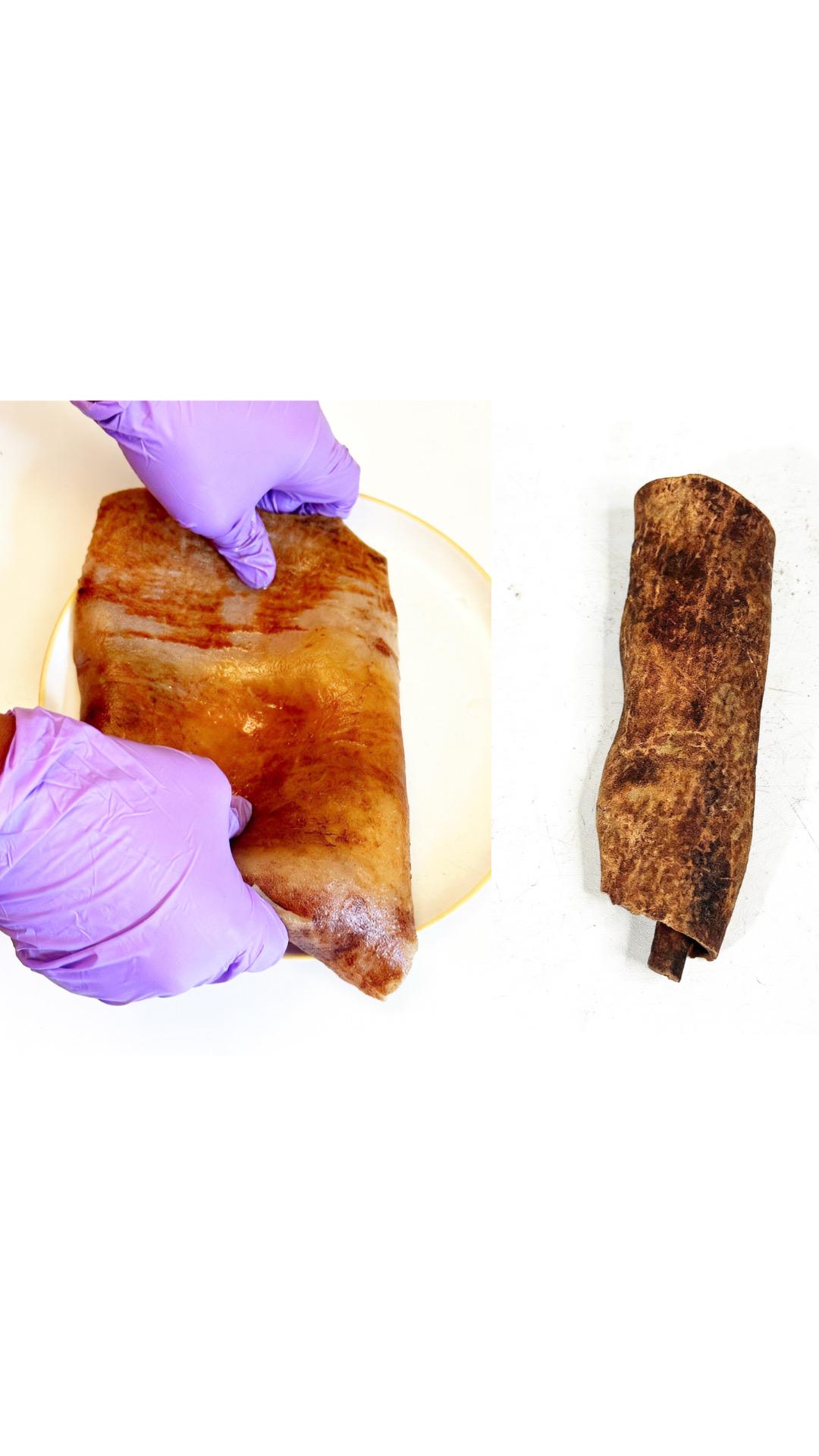 Premium Ponmo Ijebu (Cow Skin) – Washed & Dried | 3 Pieces Large