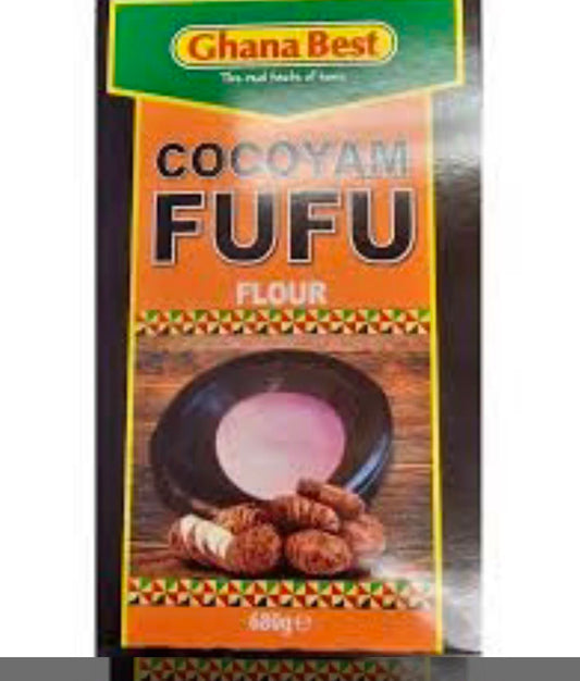 Cocoyam Fufu Flour 680g | Premium Cocoyam Flour | Smooth Traditional African Swallow | Easy to Prepare