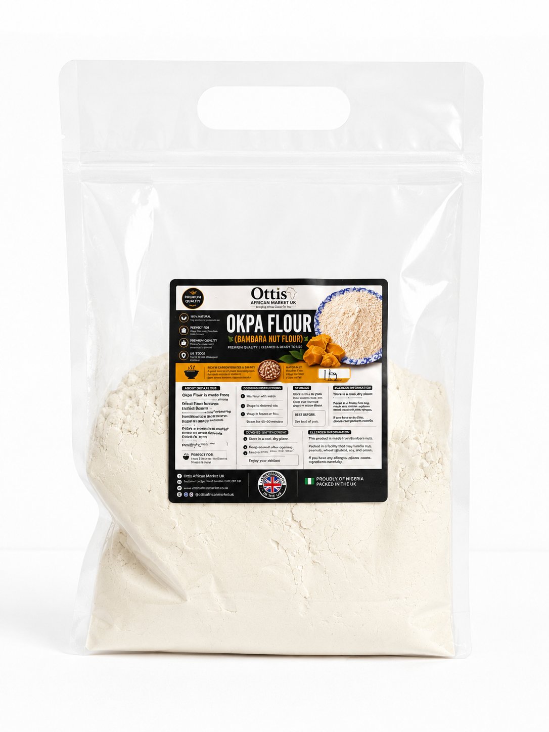 Premium Nigerian Okpa Flour