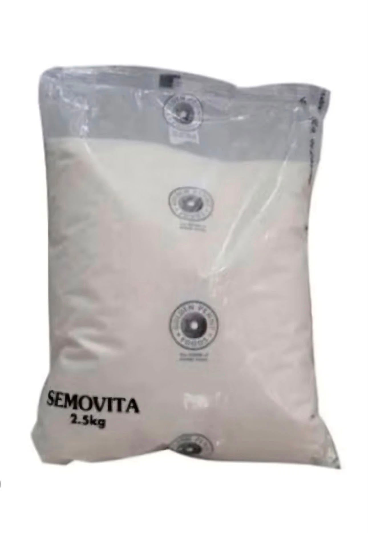 2.5kg Semovita Semolina Flour Pack| Premium Wheat Semolina | Smooth Swallow