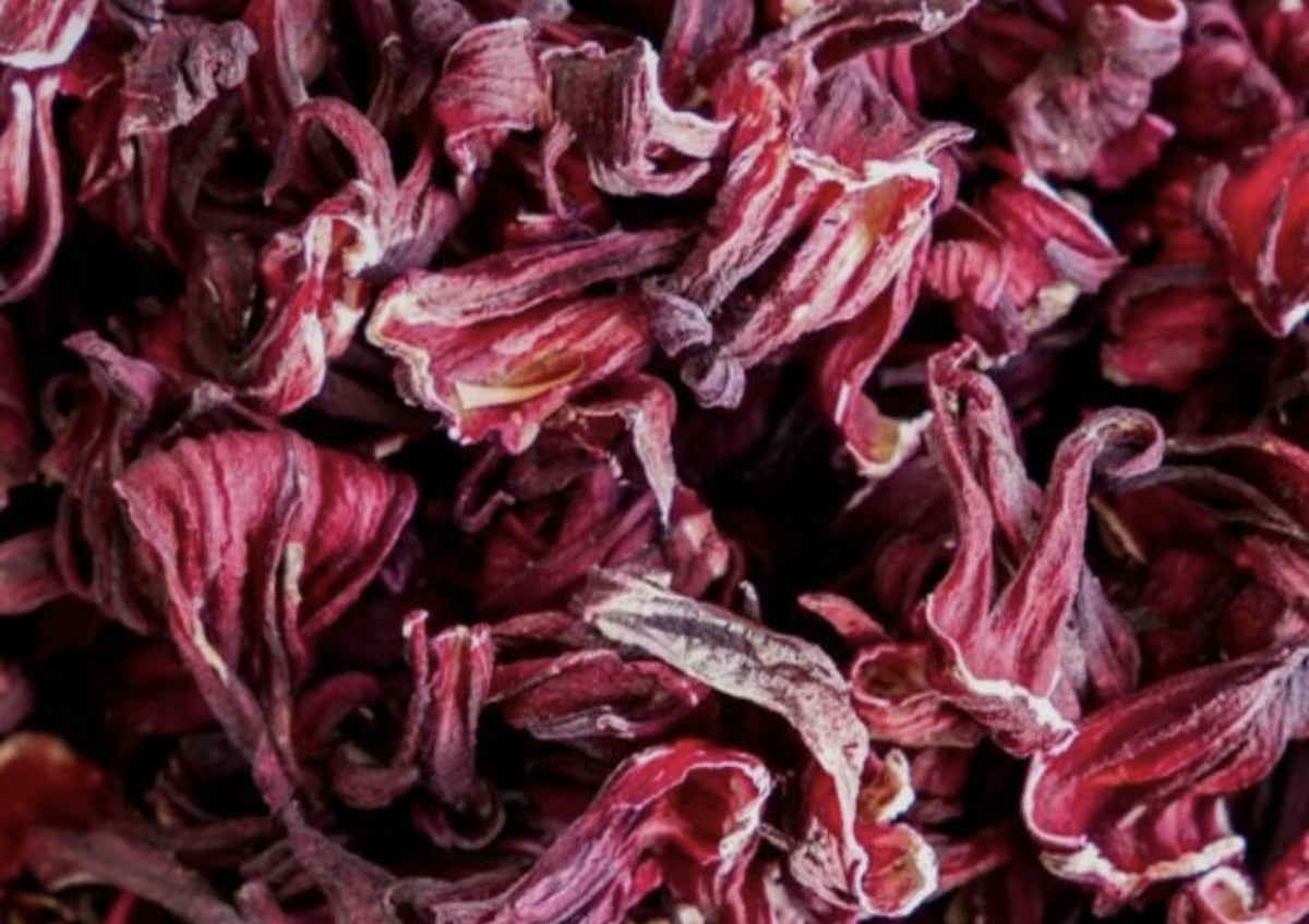Ottis African Market UK Zobo – Dried Hibiscus Flowers | Nigerian Sobolo | Authentic Hibiscus Tea & Drink Ingredient | Unsweetened, Dried & Natural | 100g / 250g