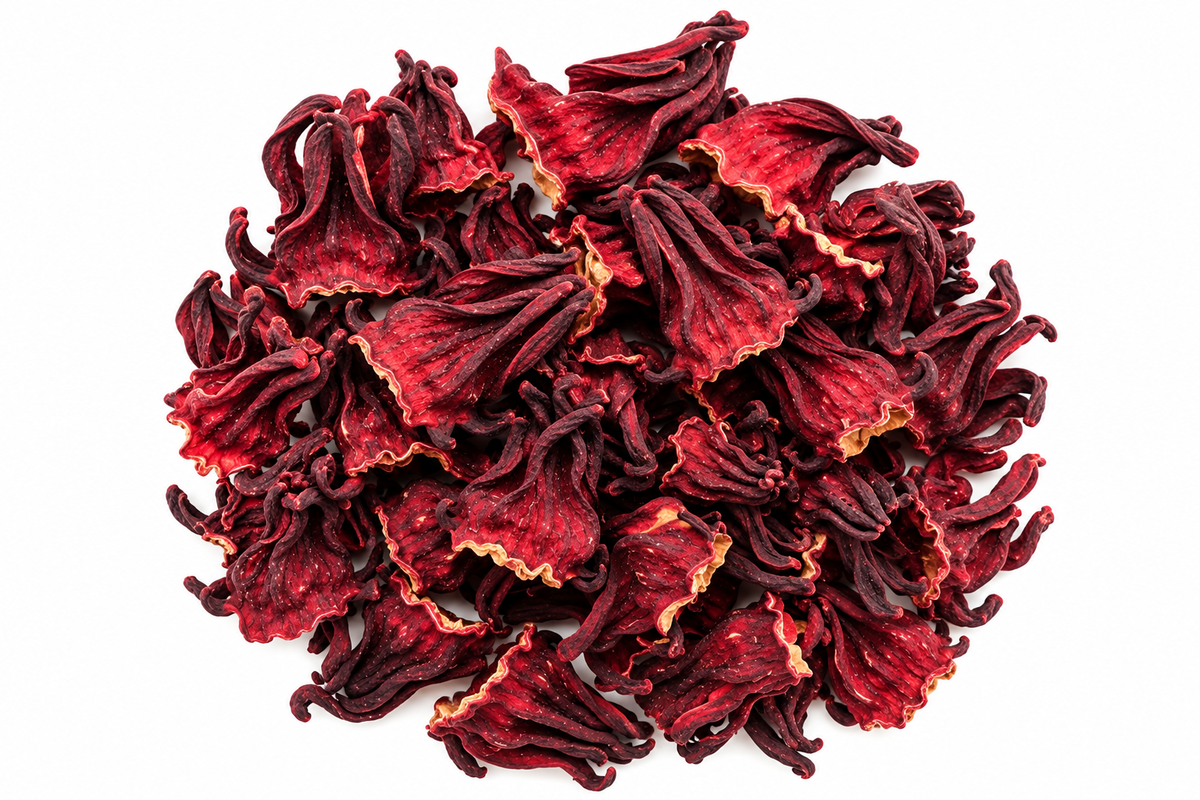Ottis African Market UK Zobo – Dried Hibiscus Flowers | Nigerian Sobolo | Authentic Hibiscus Tea & Drink Ingredient | Unsweetened, Dried & Natural | 100g / 250g